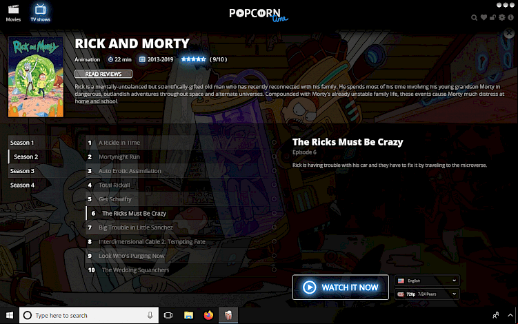 Popcorn Time SE