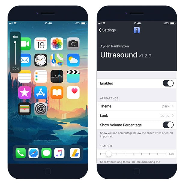 Ultrasound volume HUD for iOS
