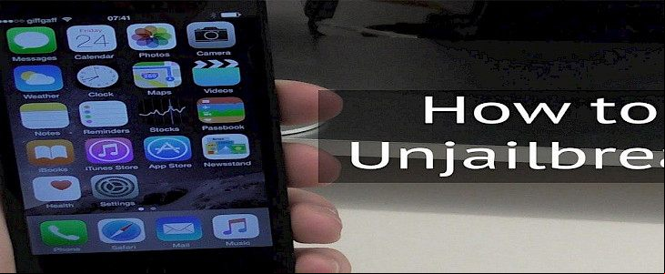 How to Unjailbreak an iPhone